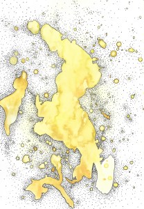 ink-yellow-watercolor-splat