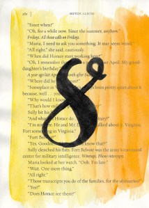 WC - Letters on Text  8