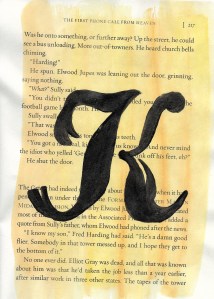 WC - Letters on Text K