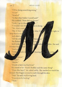 WC - Letters on Text M