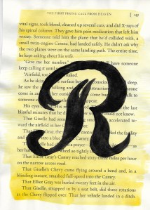 WC - Letters on Text R